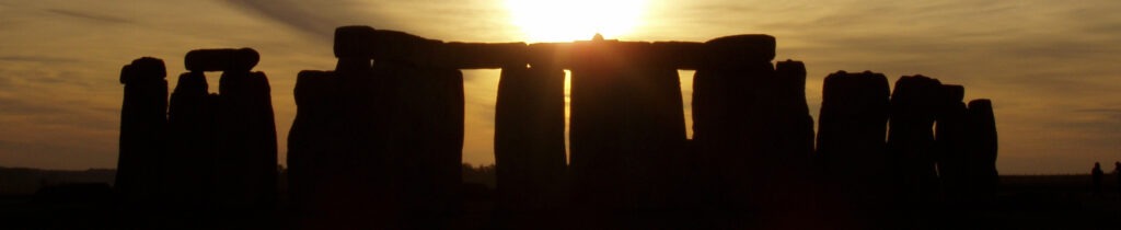 Stonehenge at sunset
