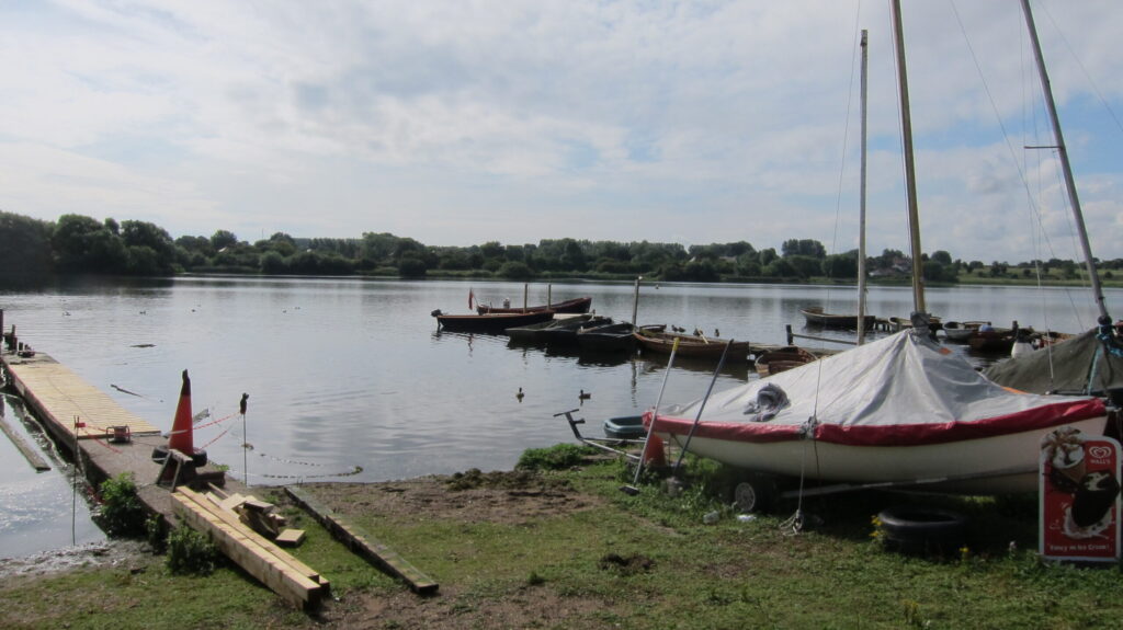 The lake at Hornsea